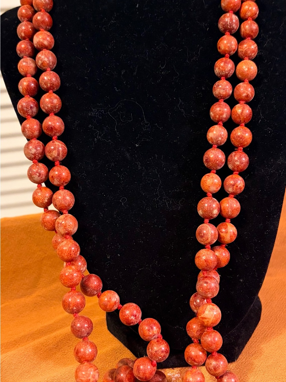 Genuine Beaded Statement Necklace - Elegant Women’s Jewelry